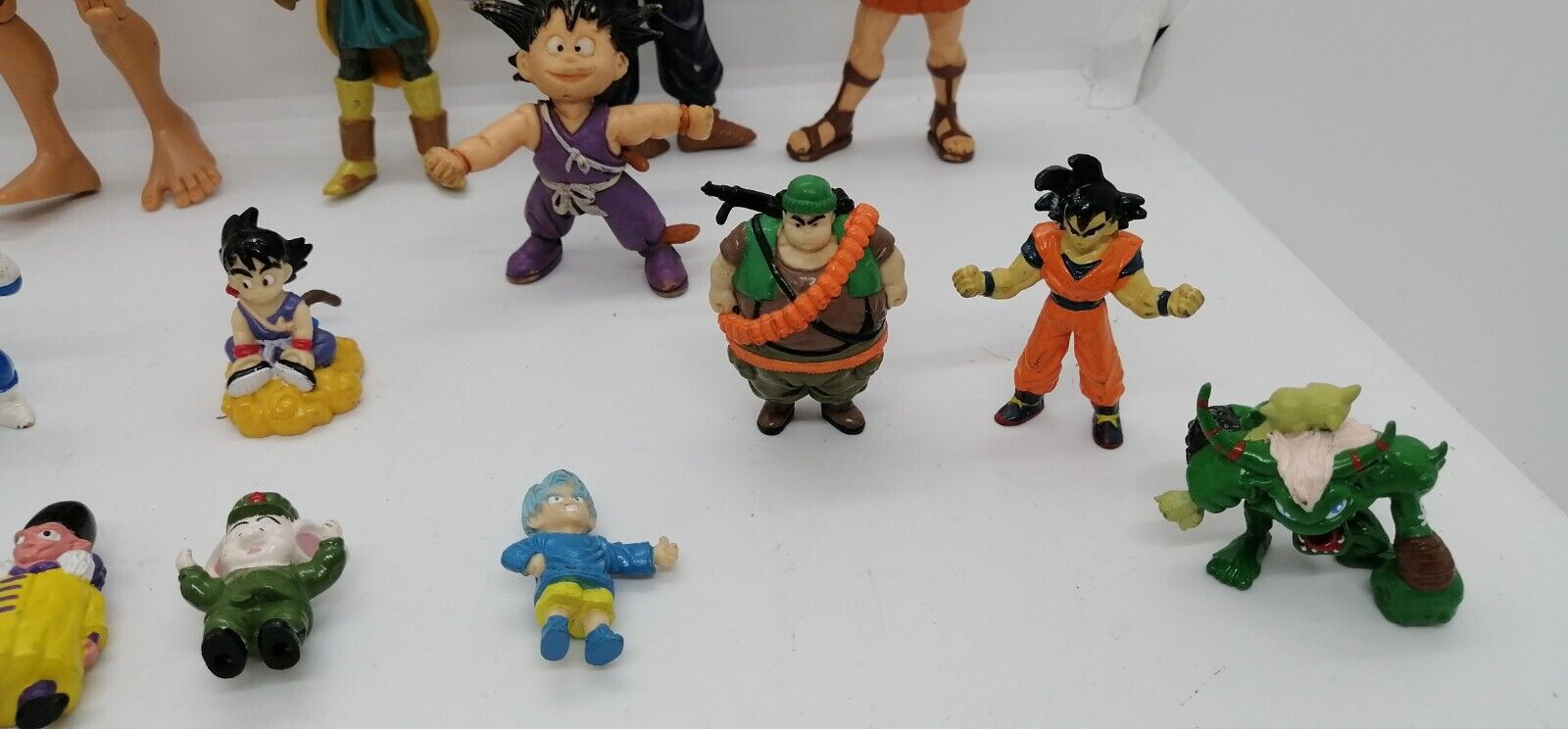 ::Job Lot 16 Vintage 1980s Dragon Ball BS/STA & Others  Action Figure 1.6" to 6.7"