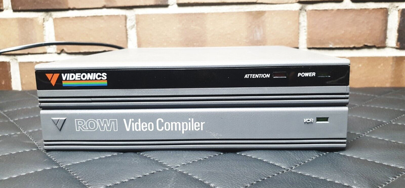 Videonics Vcu-1pal Video Kontroll GerÃ¤T Rowi Video Compiler #18