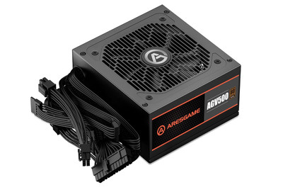 AGV Series 500W Power Supply, 80 Plus Bronze Certified, Non Modular Power Supply