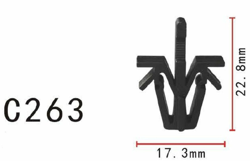 20pcs Fit Toyota Grille Clip Hilux 1988-2004 Most Versions 90467-12040