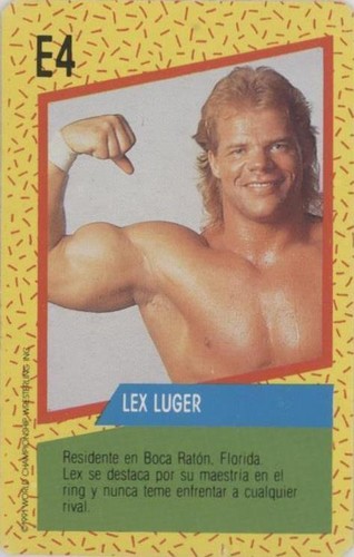 ECW プロレスカード　ジ・イリミネーターズ Lex Luger WCW Pro Wrestling Trading Card 1991 WWE WWF
