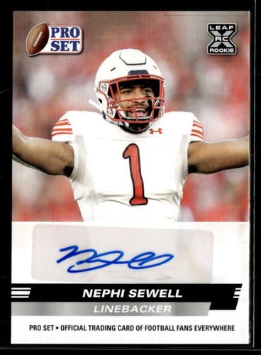2022 Leaf Pro Set Draft Nephi Sewell #PSA-NS2