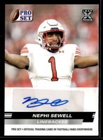 2022 Leaf Pro Set Draft Nephi Sewell #PSA-NS2