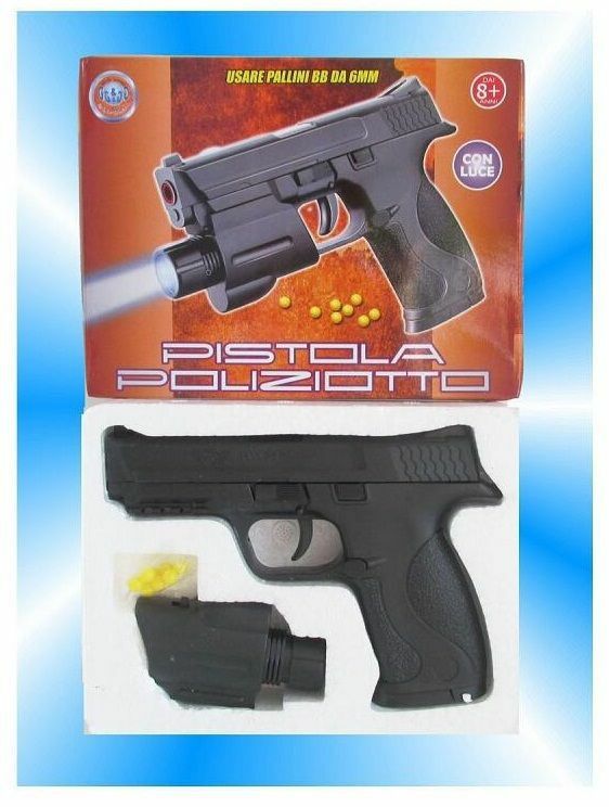 Pistola Poliziotto Gioco Giocattolo Bambini sar
