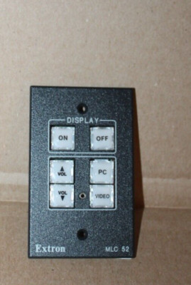 EXTRON 21-058-00LF MLC 52 REV.D CONTROL DISPLAY  WALLMOUNT