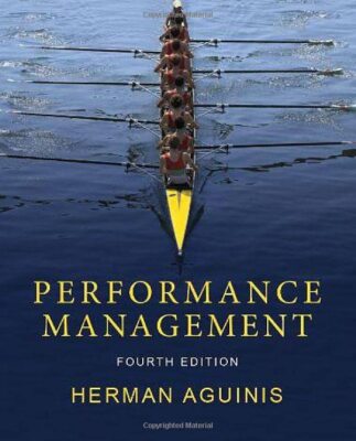 Performance Management, fourth edition, Herman Aguinis