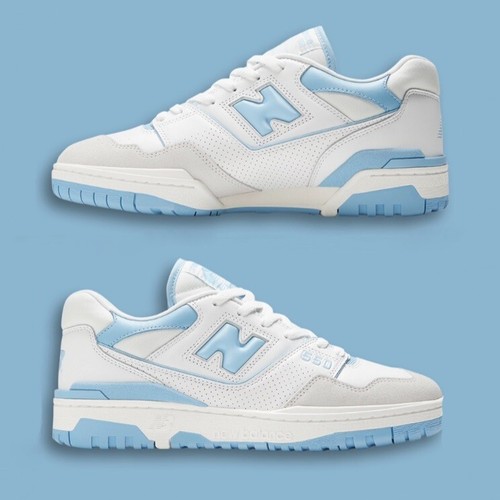 

New Balance 550 University Blue UNC BB550LSB Мужские размеры 8-13 НОВЫЙ ВЫПУСК, Синий, New Balance 550