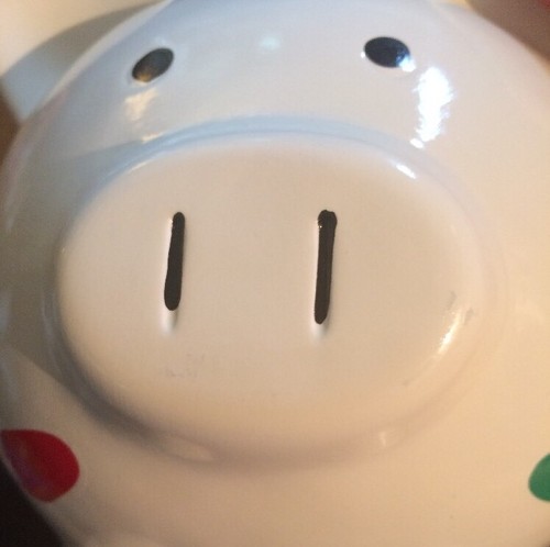 Target Piggy Bank Pig With Christmas Lights 9