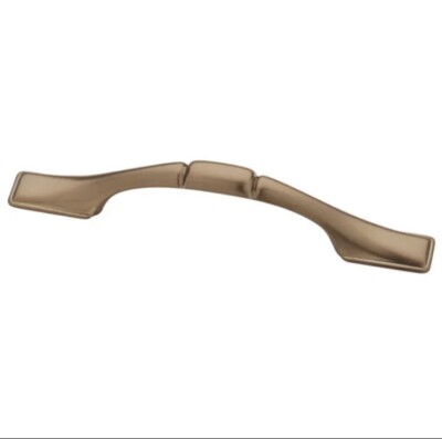 4-QTY  Brainerd P30090W-228-C 3'' Brushed Bronze Square Foot Cabinet Drawer Pull
