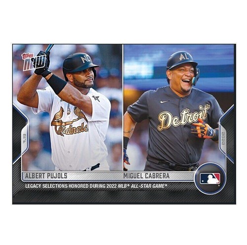 2022 Topps Now - Albert Pujols Miguel Cabrera #573