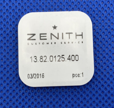 Zenith El Primero 3019PHC  2633 Release Lever Spring. Sealed. NOS. Auto 6850