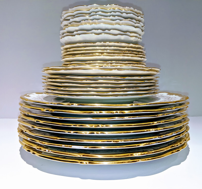 Coalport Hazelton China 32 Plates and Saucers