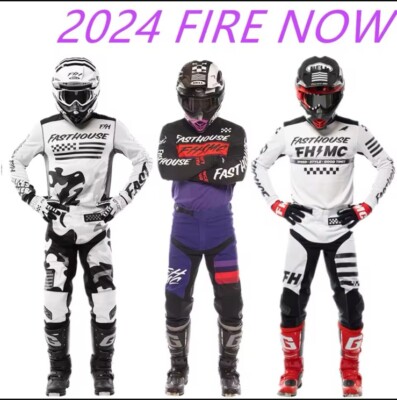 Fasthouse FXR Gear Jersey Pants Combo Motocross ATV Racing Set