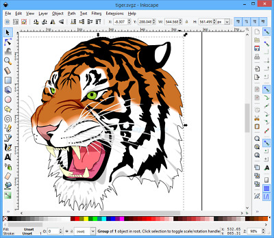 New  CD Inkscape Professional Drawing Software vector 