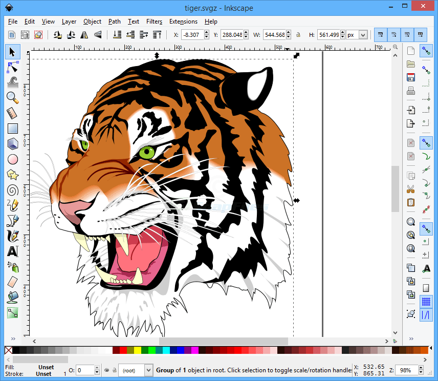 Coreldraw графики