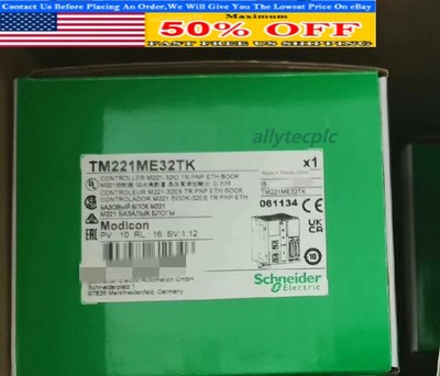 TM221ME32TK Modicon Controller 32 I/O Transistor Pnp Ethernet