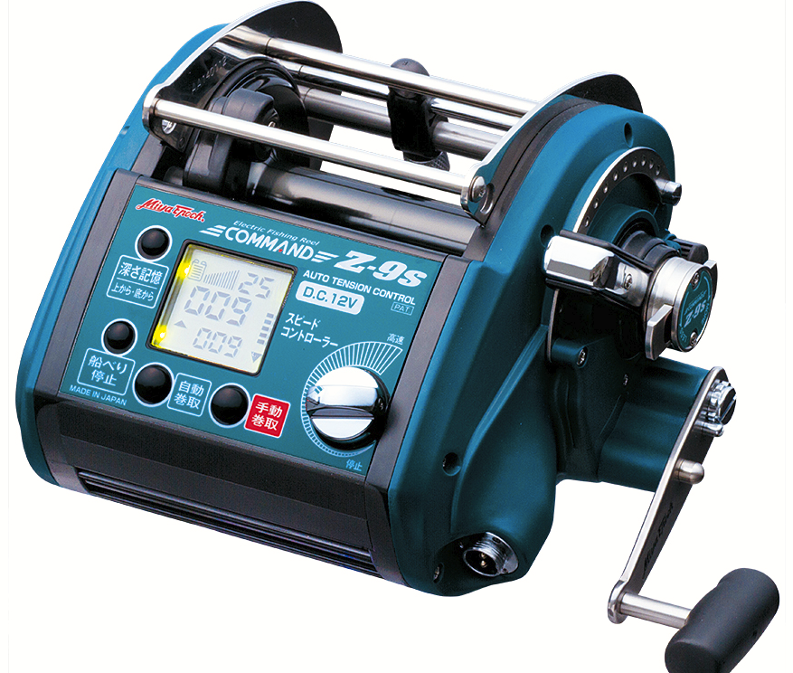 ミヤマエ miya epoch HIGH POWER COMMAND X9HP Miya Epoch COMMAND X 9 HP Electric Reel Big game Fishing w