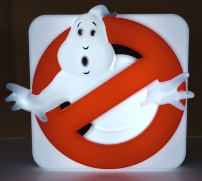Numskull Ghostbusters Logo Lamp Wall Or Desktop E4