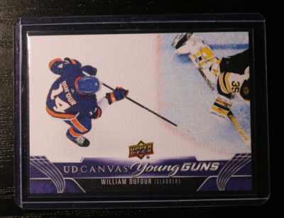 William Defour UD Canvas Young Guns - 2023-24 Upper Deck Series 2 Hockey