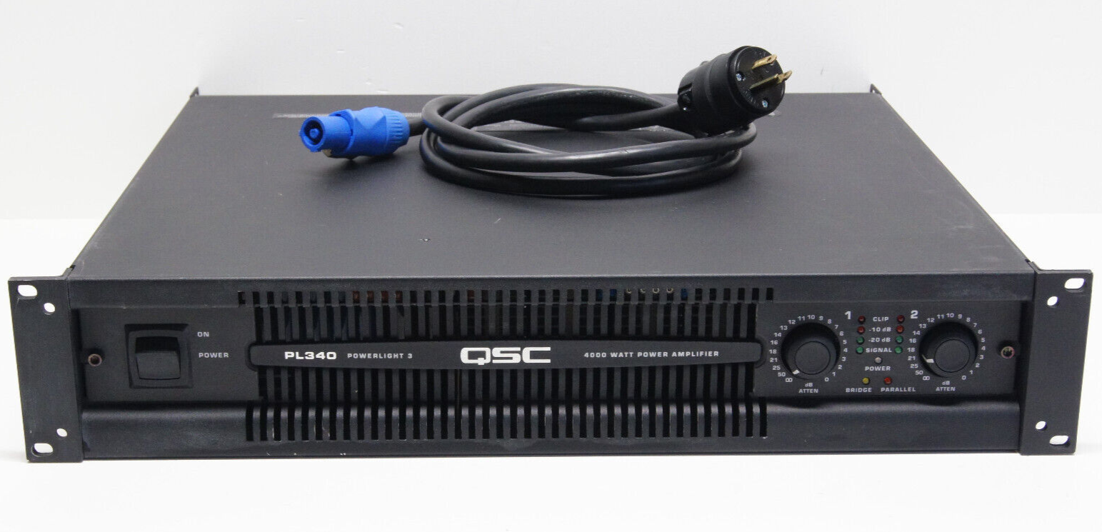QSC PL340 パワーアンプ 2 Chez Noa専用 QSC PL340 パワーアンプ 2 Chez Noa専用 QSC PL340 パワーアンプ