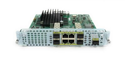 New Cisco SM-X-4X1G-1X10G 4-Port Dual-Mode High-Density GE WAN Service Module