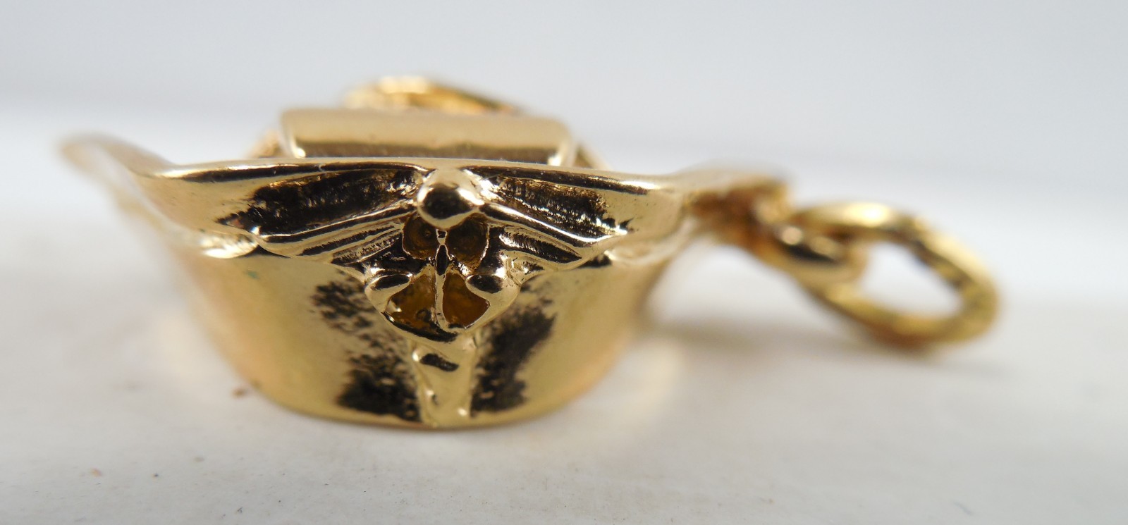 Vintage -Beau Sterling - Nurses Cap - LPN RPN - 3D Vermiel Silver Charm - #1403