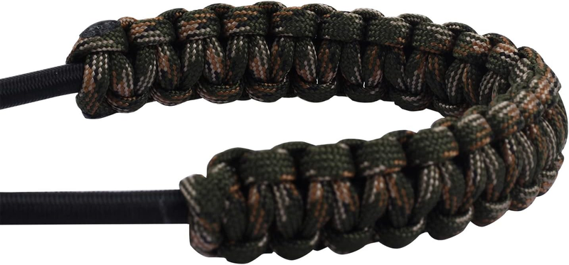 Archery Bow Wrist Sling Adjustable Hunting Wrist Strap Braided for Compound Bow 