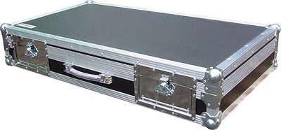 Coffin 2x Denon SC5000 & X1800 Prime Swan Flight Case DJ Mixer Coffin (Hex)
