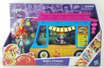 Hasbro My Little Pony Equestria Girls Sunset Shimmer Sushi Truck 2016 