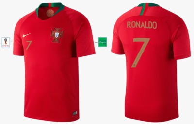 Nike ポルトガル代表 RONALDO 7 シャツ 2018年モデル 2018 Portugal Home Jersey #7 Ronaldo Small Nike Soccer World