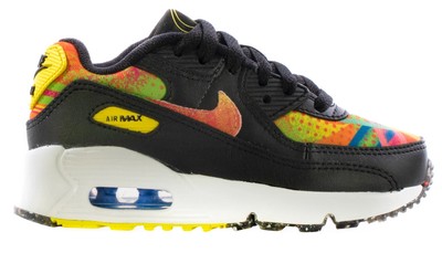 

Детские кроссовки Nike Air Max 90 LHM Familia, разноцветные/огненные, Pk-Blk (DM6920 900), Multi-color/fire pink-black