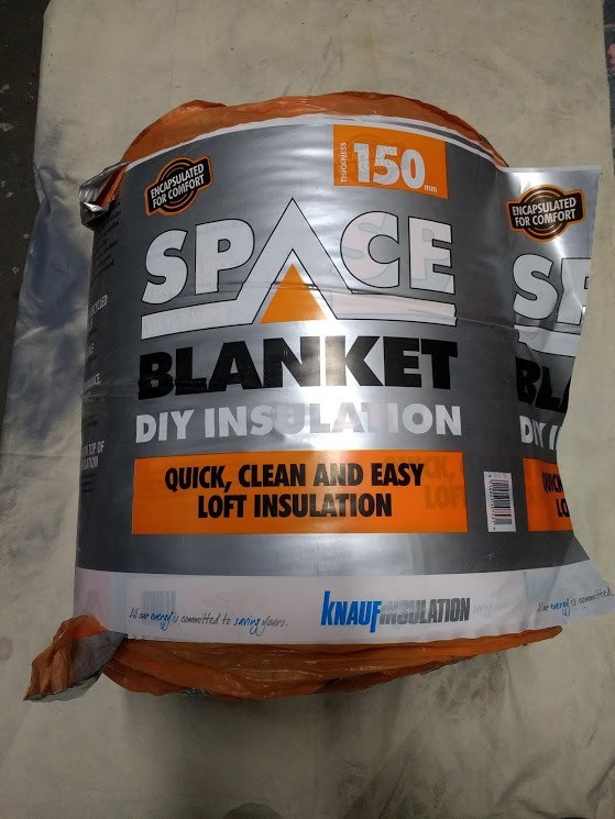 12 Rolls of 150mm Space Blanket Loft Insulation in Wick, Highland