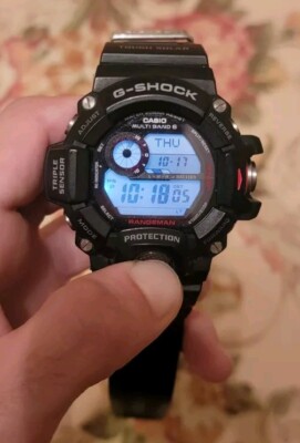 CASIO G-SHOCK RESIST RANGEMAN W.R. 20 BAR GW-9400