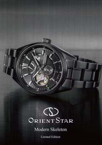 Pre-owned Orient Star Rk-av0126b Contemporary Collection Modern Skeleton Limited Edition