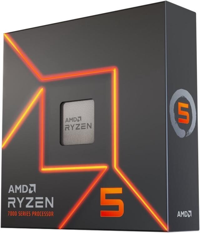 AMD Ryzen 5 7600x Processor (4.7 GHz, 6 Cores, Socket AM5