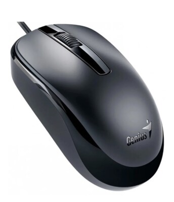 Genius Classic Wired Optical Mouse, Black