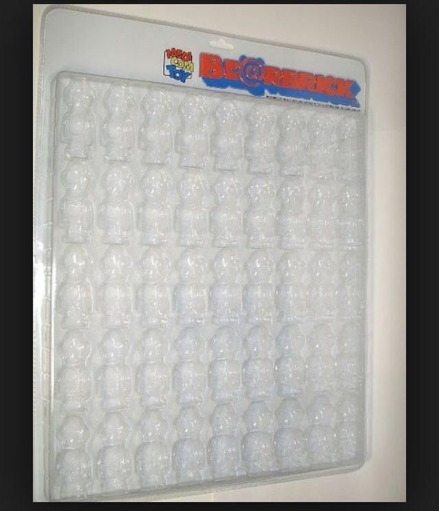 Bearbrick Display Blister Board with Lids, Rare, New