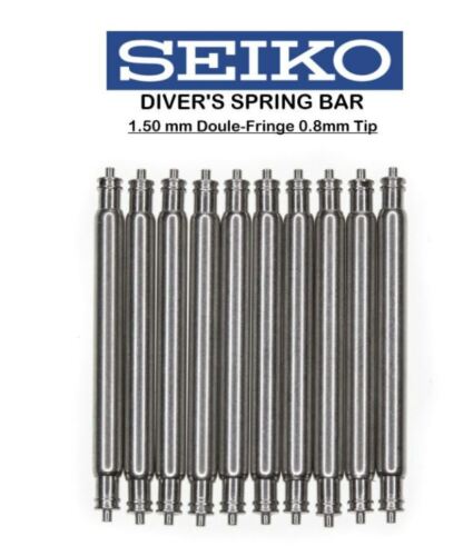 10 pcs 1.5mm seiko Stainless Steel Spring Bar 14mm 16mm 18mm 20mm 21mm 22mm 24mm