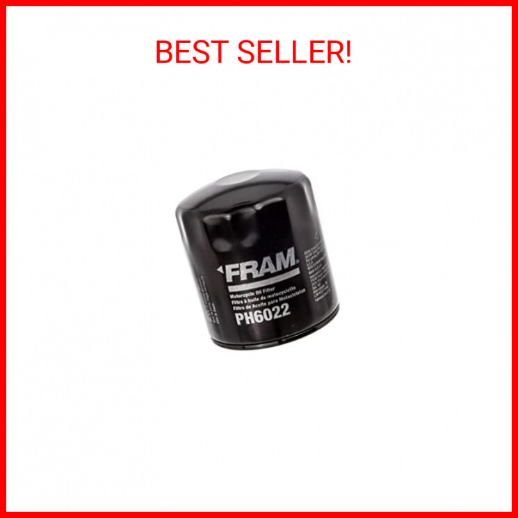 FRAM Extra Guard PH6022 Replacement Oil Filter, Fits Select Harley Davidson Moto