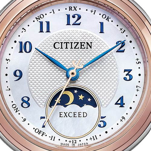Pre-owned Citizen Exceed Ee1024-68d Titania Happy Flight Made Made In Japan