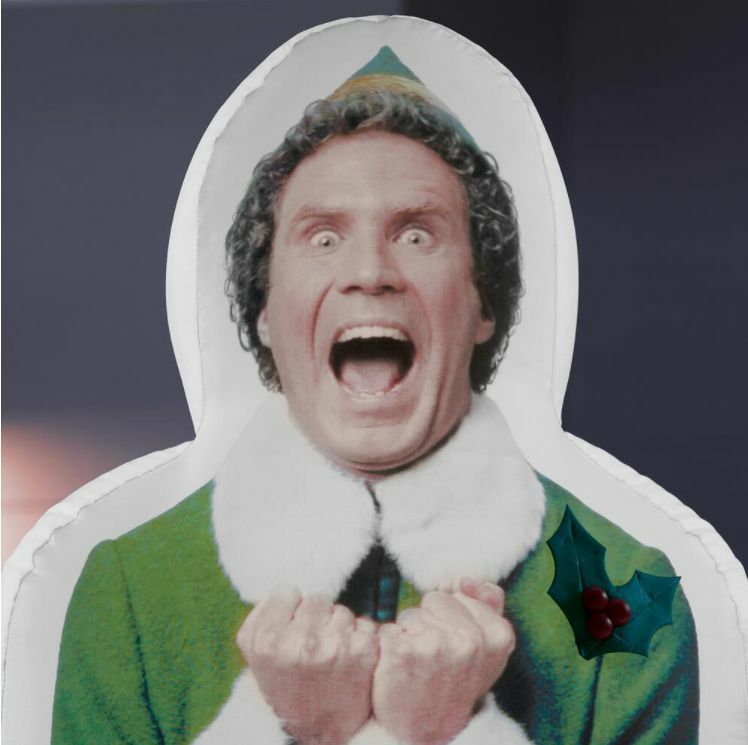Gemmy 6 ft. Pre-lit Inflatable Excited Buddy the Elf Airblown Christmas Warner