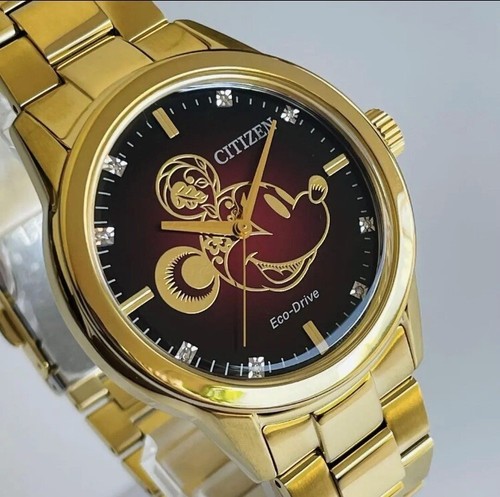 Pre-owned Citizen [disney]  Limited Mickey Mouse/ Men's Watch Exhibit Rare