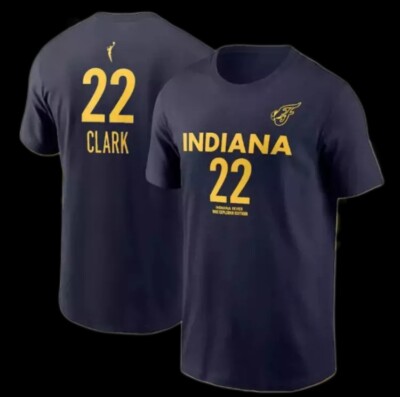 Caitlin Clark #22 Indiana Fever 2024 Player Name & Number T-Shirt