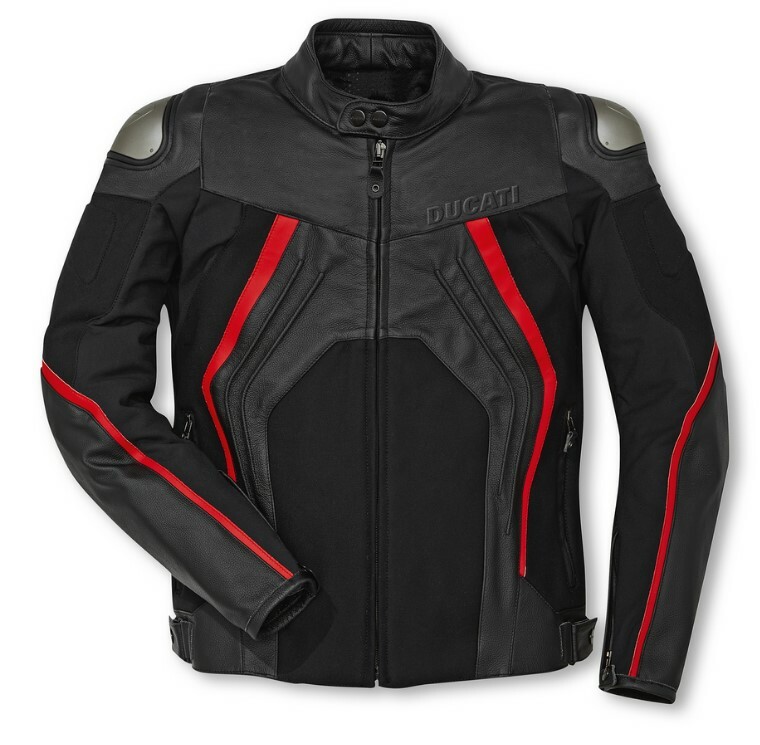 Ducati Dainese Fighter Streetfighter Ledertextil Jacket