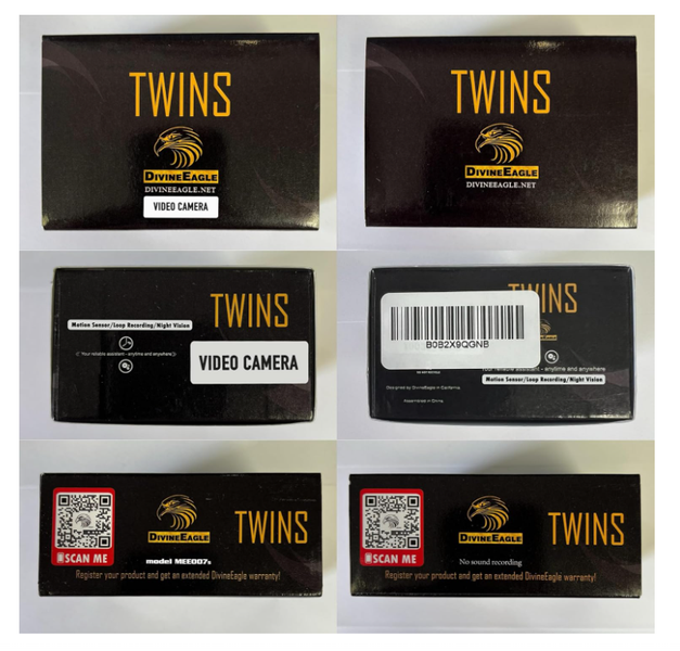 DIVINEEAGLE Mini Spy Camera Hidden Camera Charger for Spying + 32GB SD Card | Se - Image 4