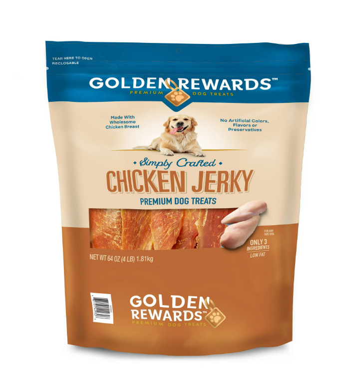 Chicken Jerky Premium Dog Treats, Grain free, Low Fat, Only