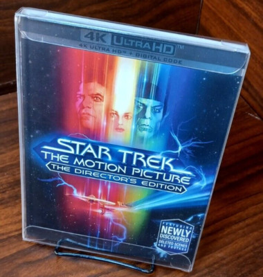 Star Trek I: The Motion Picture (4K)-Slipcover w/PROTECTIVE SLEEVE- NEW-Free S&H
