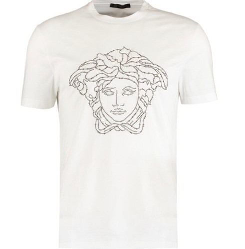 【SALE!!ラスト1点!!】VERSACE メドゥーサ Tシャツ Lのみ クリスタル メドゥーサ Tシャツ ブラック | VERSACE JP
