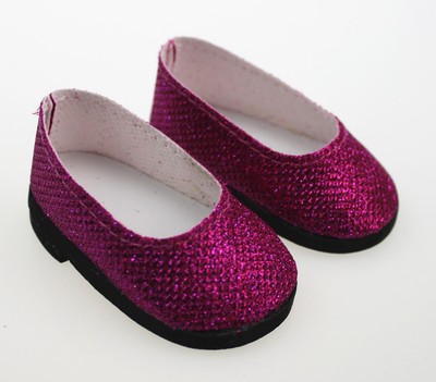 Hot sell fashion gift shoes for 18inch American girl doll party 