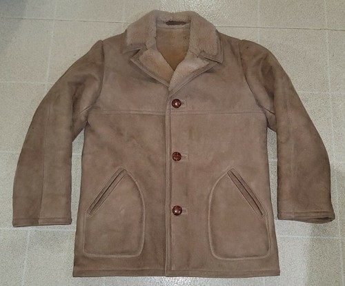 ジャケット・アウター SAWYER OF NAPA SHEARLING LEATHER COAT Genuine Sawyer of Napa Shearling Sheepskin 1970s Rancher